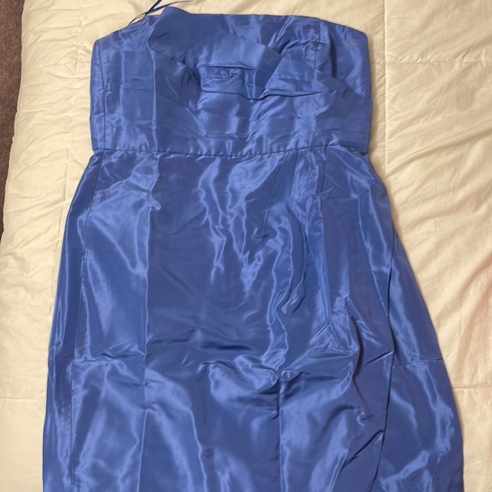 J Crew Selma dress Dark Pacific Blue size 12